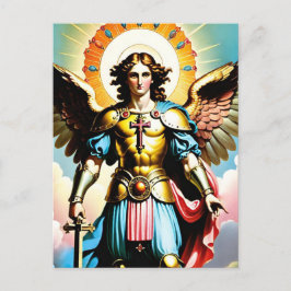 Saint Michael Postcard Postkarte