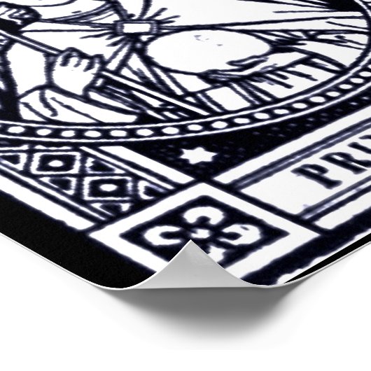 Saint Michael Poster (Ecke)