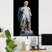 Saint Michael Poster (Heimbüro)