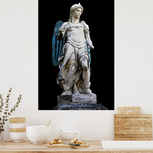 Saint Michael Poster (Küche)