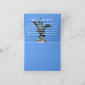 Saint Michael Prayer Grußkarte Karte (Innenseite)