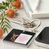 Saint Michael Prayer Schlüsselanhänger (Vorderseite rechts)