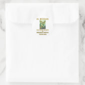 SAINT MICHAEL RUNDER AUFKLEBER (Tasche)