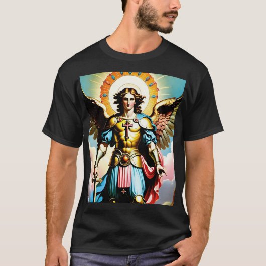 Saint Michael T - Shirt (Vorderseite)