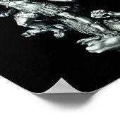 Saint Michael The Archangel Defeating Satan Christ Poster (Ecke)