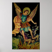 Saint Michael The ArchAngel Poster (Vorne)