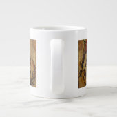 Saint Michael und der Drache Jumbo-Tasse (Rückseite)