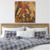 Saint Michael und der Drache Leinwanddruck (Insitu (Schlafzimmer))