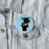 Saint Michael und Dragon Button (Beispiel)