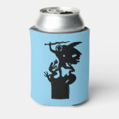 Saint Michael und Dragon Dosenkühler (Kanne Rückseite)