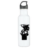 Saint Michael und Dragon Edelstahlflasche (Vorderseite)