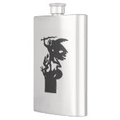 Saint Michael und Dragon Flachmann (Links)