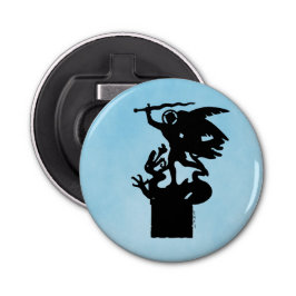 Saint Michael und Dragon Flaschenöffner