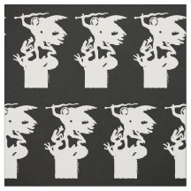 Saint Michael und Dragon (in Weiß)