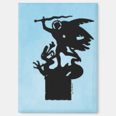 Saint Michael und Dragon Magnet (Vorderseite)