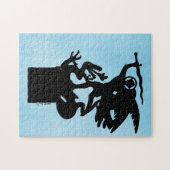 Saint Michael und Dragon Puzzle (Horizontal)