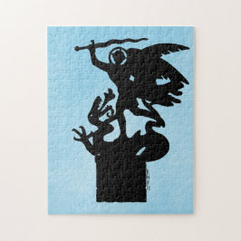 Saint Michael und Dragon Puzzle