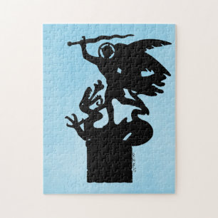 Saint Michael und Dragon Puzzle