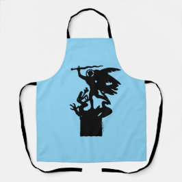 Saint Michael und Dragon Schürze