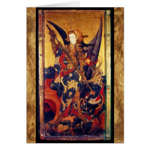 Saint Michael Vanguishing der Teufel