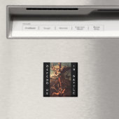 SAINT MICHAEL VANGUISHING SATAN MAGNET (In Situ (Geschirrspüler))