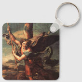 SAINT MICHAEL VANGUISHING SATAN SCHLÜSSELANHÄNGER (Rückseite)