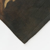 Saint Michael Vanquishing Satan Fleecedecke (Ecke)