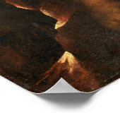 Saint Michael Vanquishing Satan Poster (Ecke)