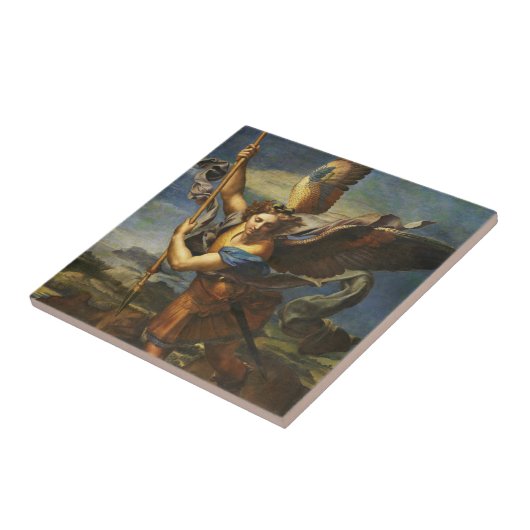 Saint Michael Vanquishing Satan von Raphael Fliese (Seite)