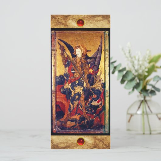 Saint Michael Vanquising the Devil (Stehend Vorderseite)