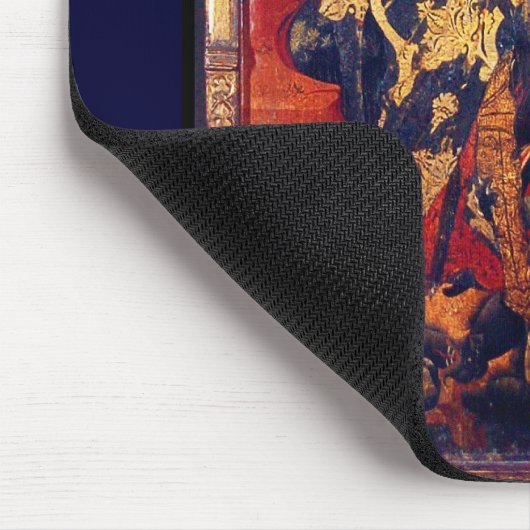 Saint Michael Vanquising the Devil Mousepad (Ecke)