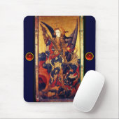 Saint Michael Vanquising the Devil Mousepad (Mit Mouse)