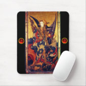 Saint Michael Vanquising the Devil Mousepad (Mit Mouse)