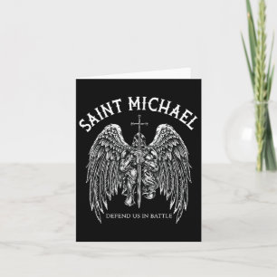 Saint Michael verteidigt uns im Kampf Karte