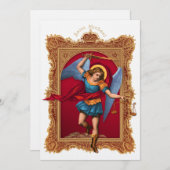 Saint Michael, Verteiend Us Einladung (Vorne/Hinten)