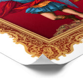 Saint Michael, Verteiend Us Poster (Ecke)