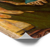 Saint Michael von Carlo Crivelli Poster (Ecke)