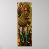 Saint Michael von Carlo Crivelli Poster (Vorne)
