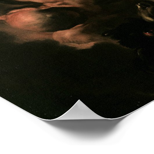 Saint Michael von Giordano Poster (Ecke)