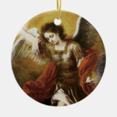 Saint Michael von Murillo Keramik Ornament (Vorne)