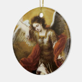 Saint Michael von Murillo Keramik Ornament (Links)