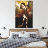 Saint Michael von Murillo Leinwanddruck (Insitu (Schlafzimmer))