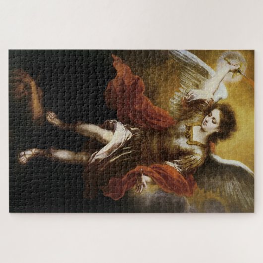 Saint Michael von Murillo Puzzle (Horizontal)