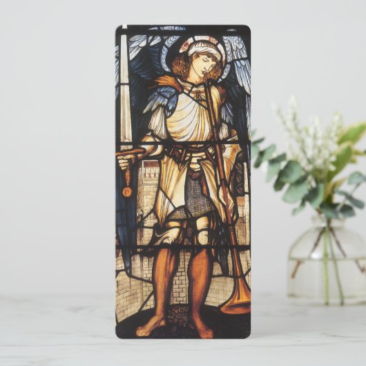 Saint Michael von Sir Edward Coley Burne-Jones (Stehend Vorderseite)