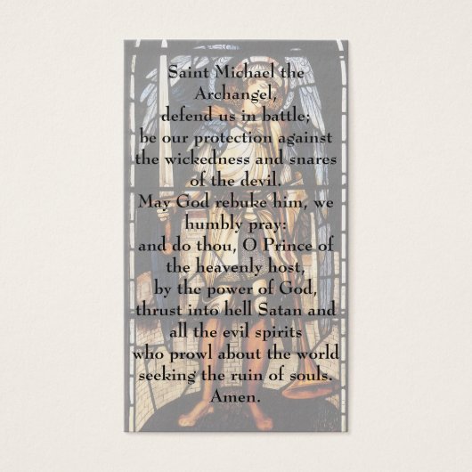 Saint Michael von Sir Edward Coley Burne-Jones (Vorderseite)