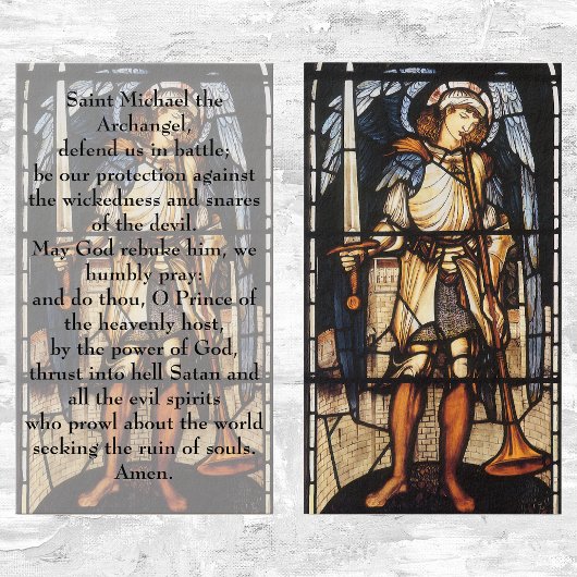 Saint Michael von Sir Edward Coley Burne-Jones