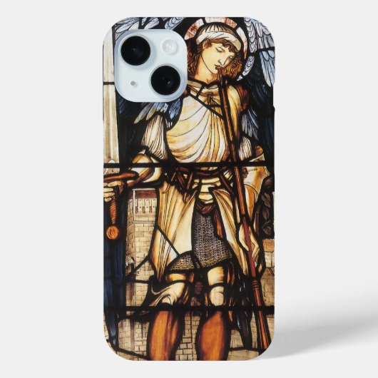 Saint Michael von Sir Edward Coley Burne-Jones Case-Mate iPhone Hülle (Rückseite)