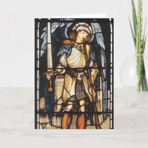 Saint Michael von Sir Edward Coley Burne-Jones Karte