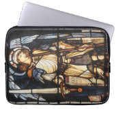 Saint Michael von Sir Edward Coley Burne-Jones Laptopschutzhülle (Vorderseite)