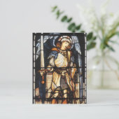 Saint Michael von Sir Edward Coley Burne-Jones Postkarte (Stehend Vorderseite)